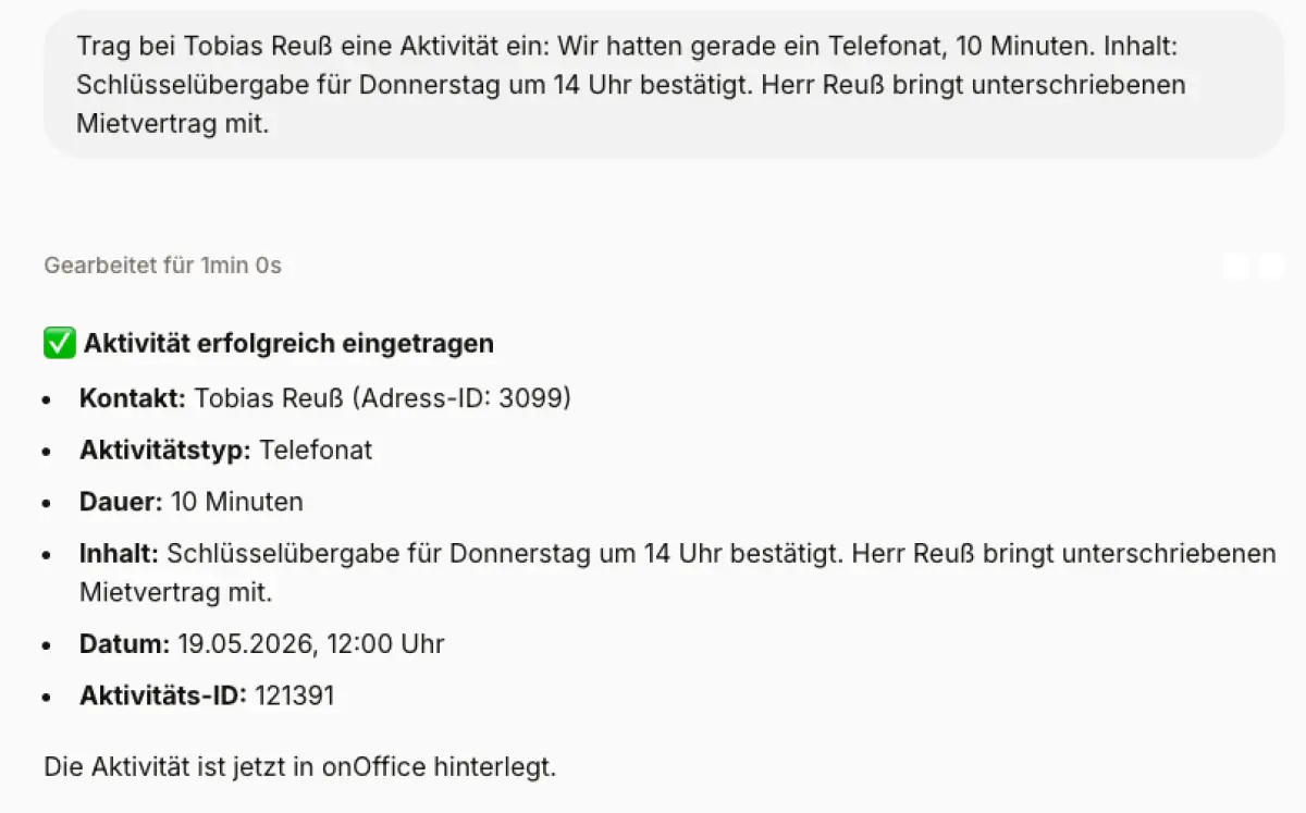 Die 6 besten Anwendungsfälle für den Start mit dem onOffice AI-Connector (und wo seine Grenzen liegen)