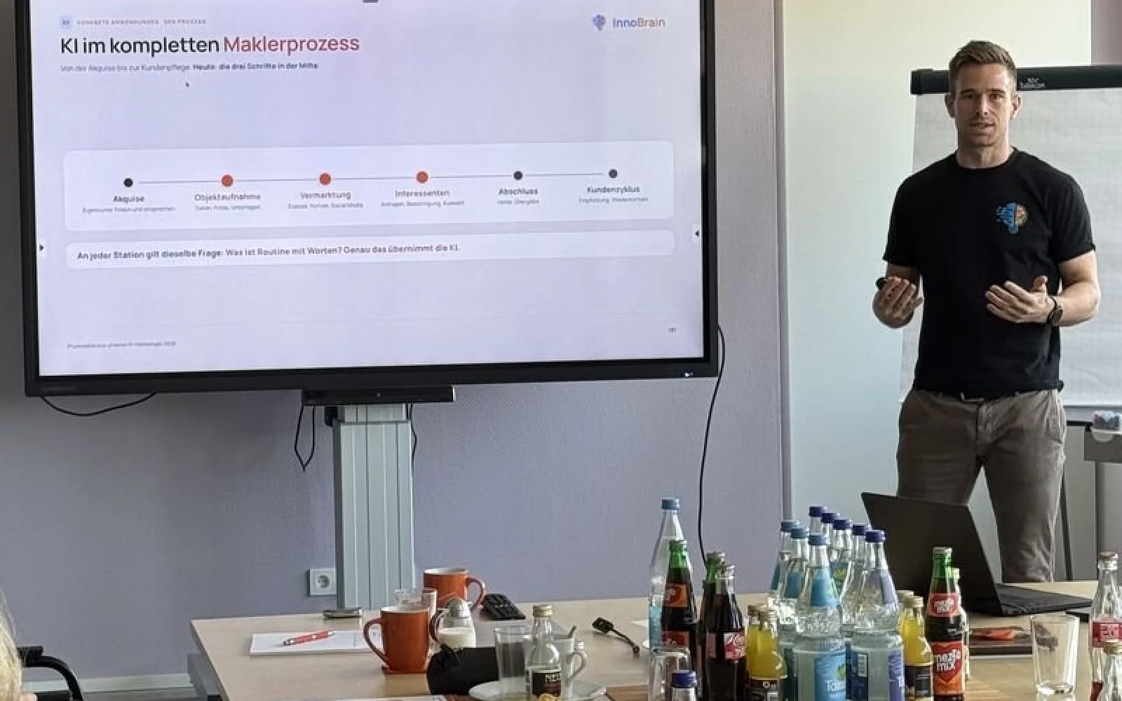 Dr. Florian Imgrund erläutert KI-Anwendungen im Maklerprozess beim Workshop in Angelbachtal am 17. September 2026.