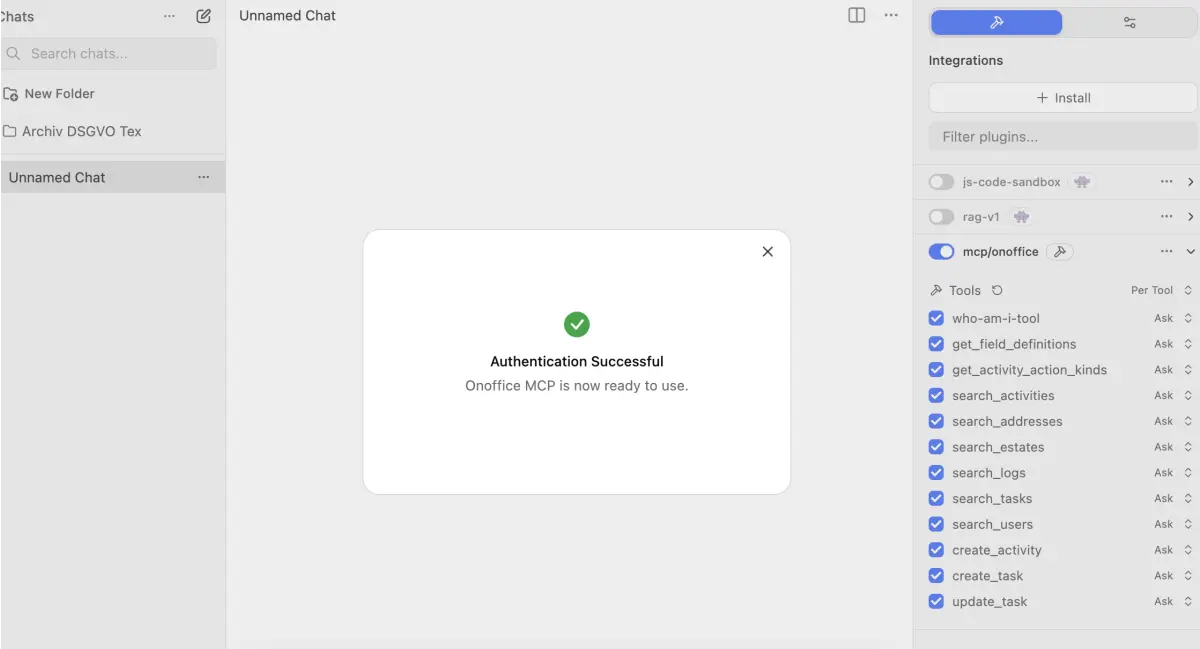 onOffice per KI-Chat auswerten: 100% DSGVO-konform mit lokaler KI
