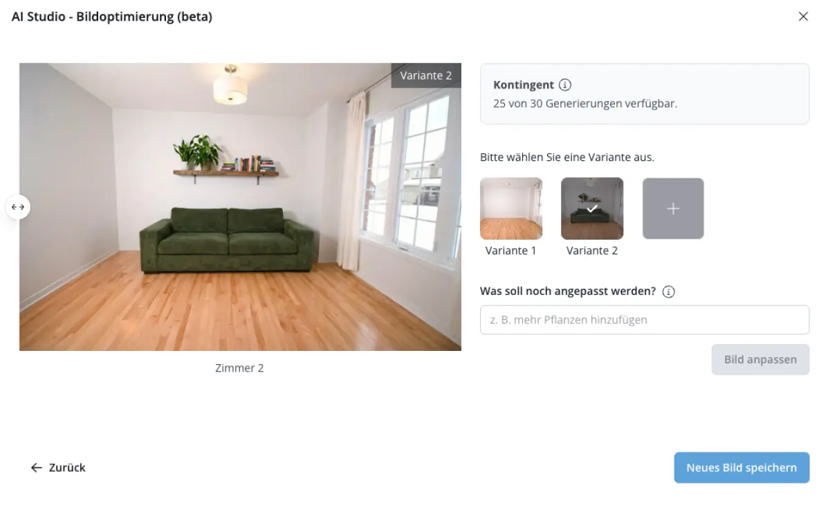 AI-Bildoptimierung direkt in onOffice