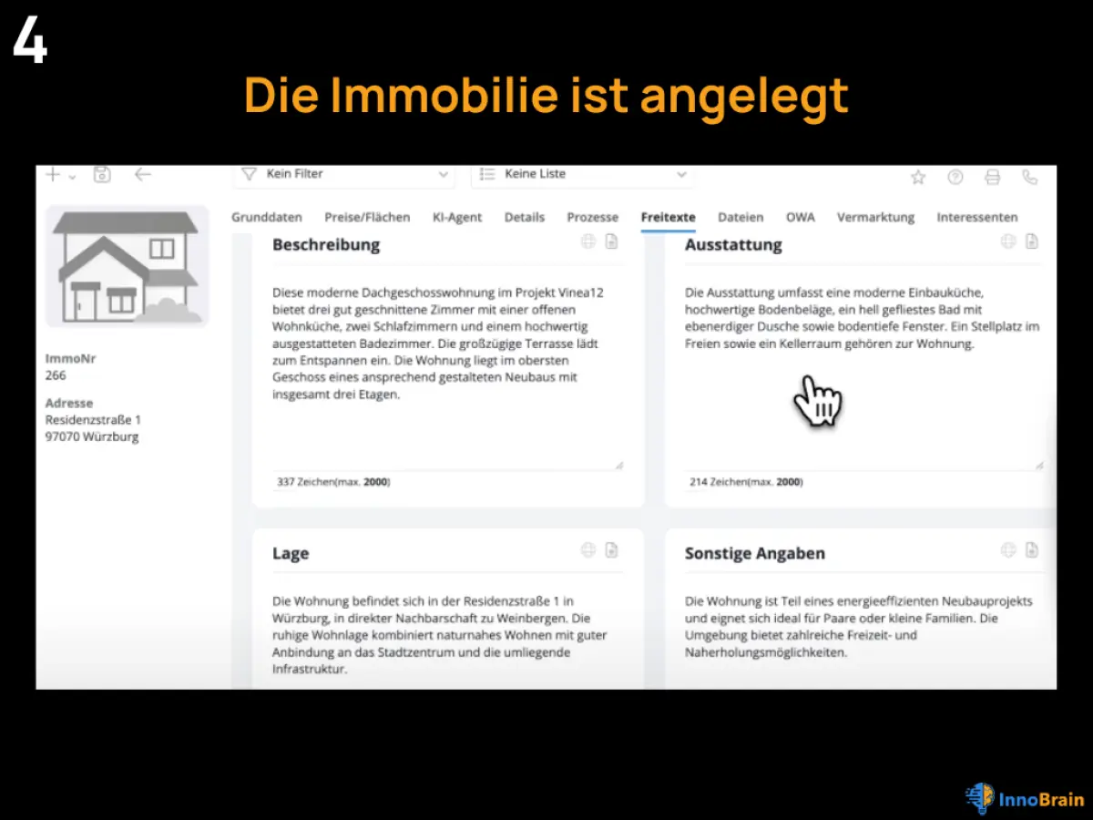 Objektaufnahme mit ChatGPT beschleunigen: Unser ChatGPT-Tool für onOffice
