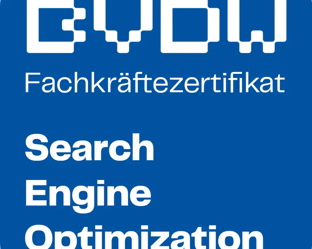BVDW Siegel für Search Engine Optimization