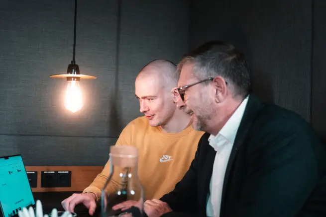 Beratungsgespräch bei der InnoBrain GmbH