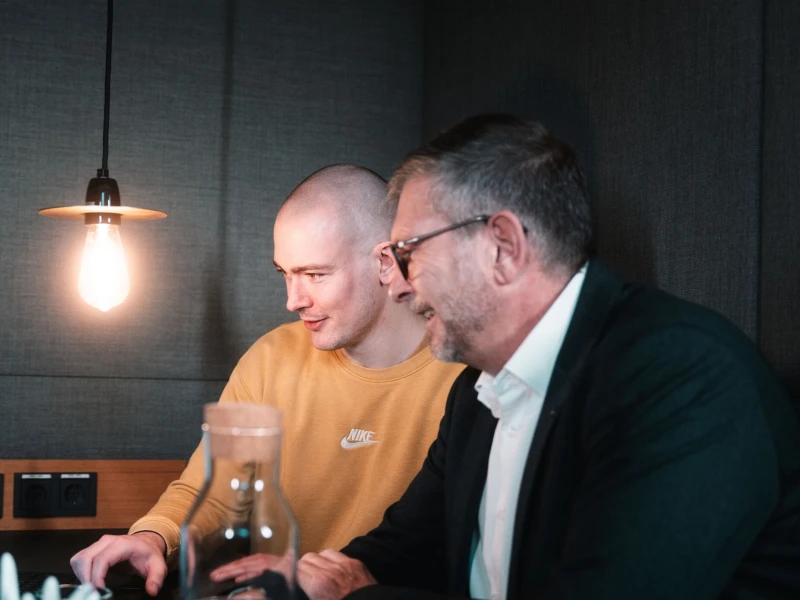 Beratungsgespräch bei der InnoBrain GmbH