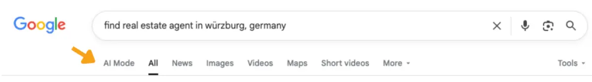 Googles AI Mode: So sieht wohl die Zukunft der Suchmaschine aus (für Makler erklärt)